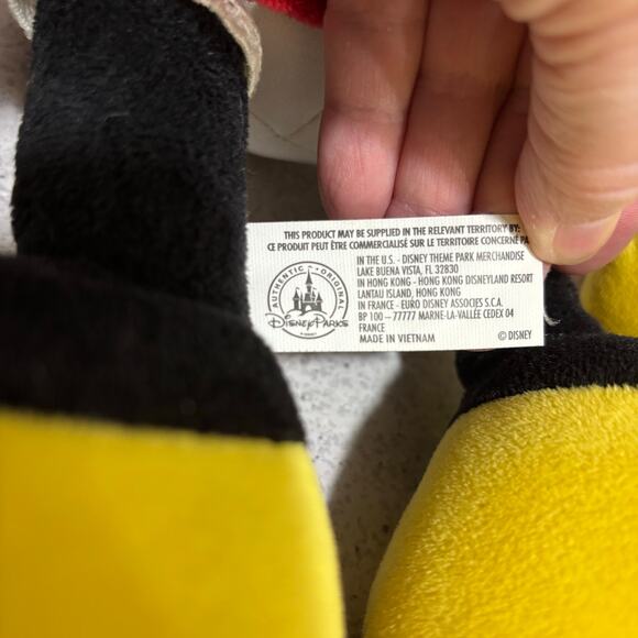 Disney Parks Original Mickey Mouse & Minnie Mouse Stuffed Plush Animals Pair - Picture 4 of 8